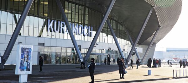 Новый пассажирский терминал международного аэропорта Курумоч в Самаре - Sputnik Южная Осетия