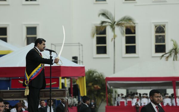Парад в честь инаугурации президента Венесуэлы Николаса Мадуро - Sputnik Южная Осетия