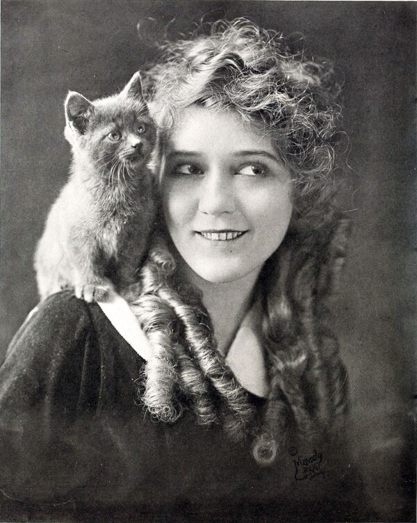 Американская актриса немого кино Мэри Пикфорд, 1916 год - Sputnik Южная Осетия