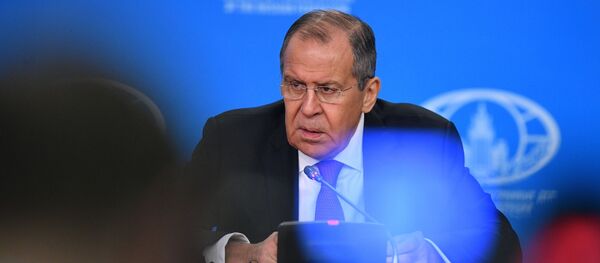 Пресс-конференция главы МИД РФ С. Лаврова Пресс-конференция главы МИД РФ С. Лаврова - Sputnik Южная Осетия