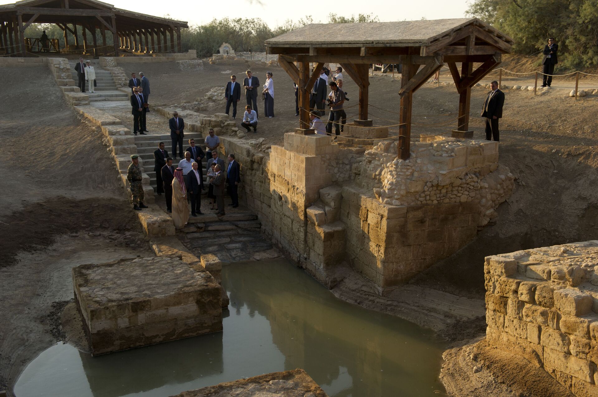 Священное место историко-религиозного заповедника Место крещения Иисуса Христа на реке Иордан - Sputnik Южная Осетия, 1920, 01.11.2025