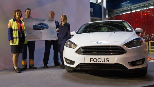 Производство новой модели Ford Focus во Всеволожске - Sputnik Южная Осетия