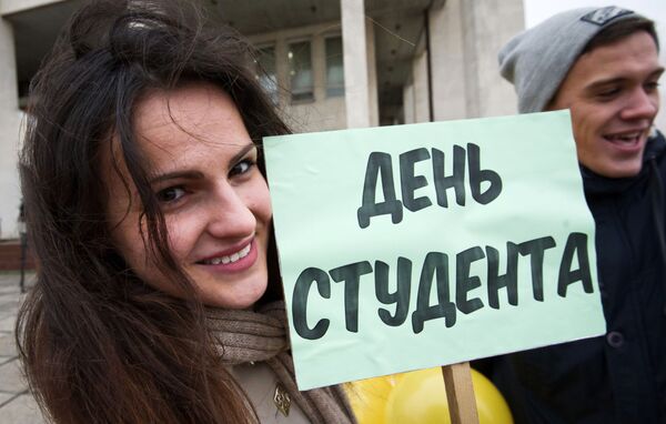 Когда день студента в 2019 году: история и обычаи праздника, мероприятия в Москве Когда день студента в 2019 году: история и обычаи праздника, мероприятия в Москве - Sputnik Южная Осетия