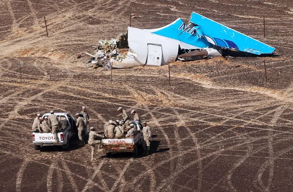 Место крушения российского самолета Airbus A321 в Египте - Sputnik Южная Осетия