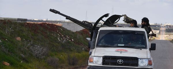 Позиции сирийской армии и ополчения  - Sputnik Южная Осетия