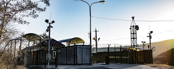 Граница Южной Осетии и Грузии - Sputnik Южная Осетия