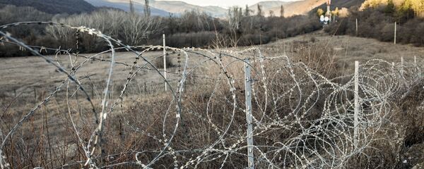 Граница Южной Осетии и Грузии Граница Южной Осетии и Грузии - Sputnik Южная Осетия