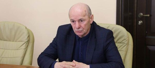 Председатель комитета связи и массовых коммуникаций Хасан Гиголаев Председатель комитета связи и массовых коммуникаций Хасан Гиголаев - Sputnik Южная Осетия