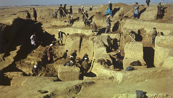 Раскопки совместной советско-афганской археологической экспедиции - Sputnik Южная Осетия
