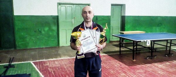 Теннисист Эдуард Бекоев - Sputnik Южная Осетия