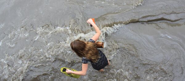 Последствия ливней в Сочи Последствия ливней в Сочи - Sputnik Южная Осетия