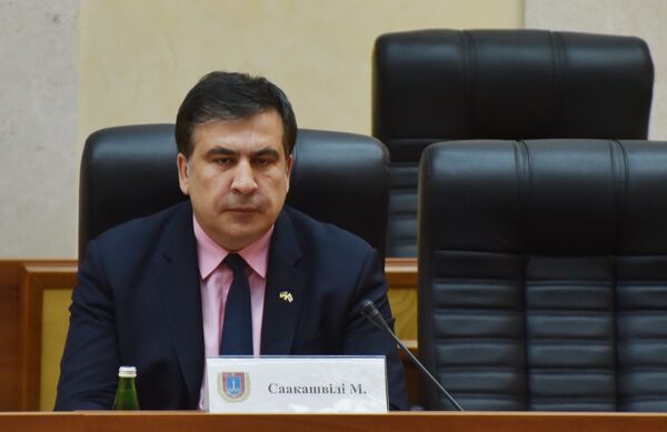 Президент Украины П.Порошенко назначил М.Саакашвили главой Одесской области - Sputnik Южная Осетия