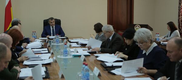 Заседание правительства Южной Осетии - Sputnik Южная Осетия