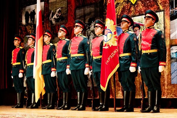 Торжественное собрание по случаю Дня защитника Отечества - Sputnik Южная Осетия