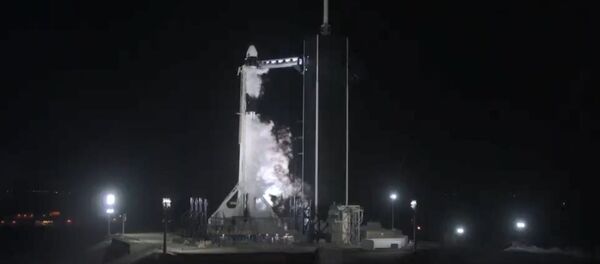 Кадр видео запуска Crew Dragon к МКС - Sputnik Южная Осетия