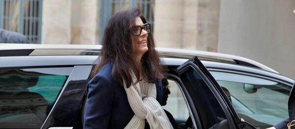 Франсуаза Беттенкур-Мейерс прибывает в институт Франции - Sputnik Южная Осетия