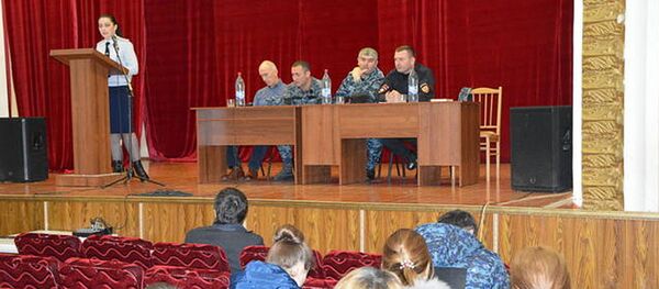 Участковые уполномоченные милиции УВД Дзауского и Знаурского районов провели встречи с населением Участковые уполномоченные милиции УВД Дзауского и Знаурского районов провели встречи с населением - Sputnik Южная Осетия