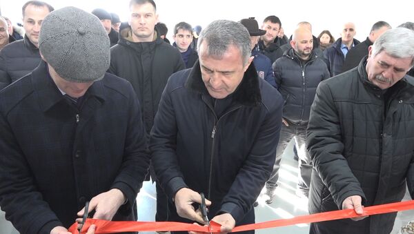 Как открывали новый завод в Южной Осетии - видео - Sputnik Южная Осетия