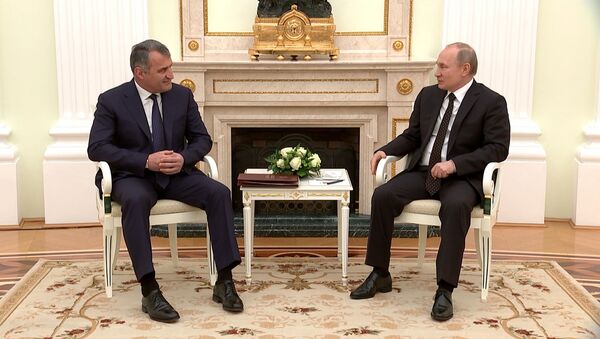 Переговоры Путина и Бибилова в Москве – видео - Sputnik Южная Осетия
