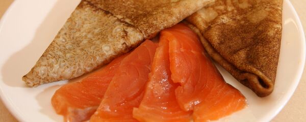 Блины с рыбой Блины с рыбой - Sputnik Южная Осетия