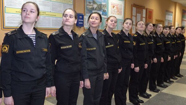 Девушки во флоте: как курсантки учатся на военных моряков - Sputnik Южная Осетия