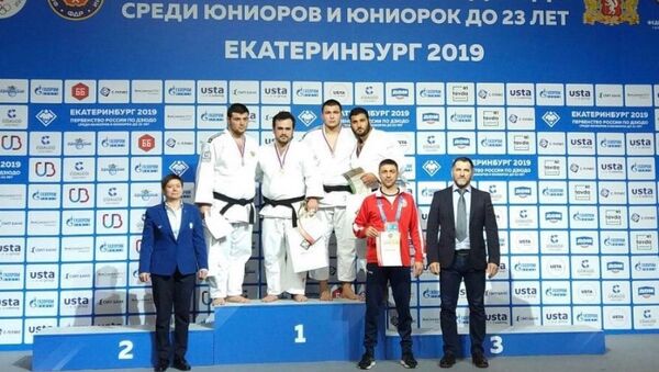 Алан Дигуров – победитель первенства России по дзюдо - Sputnik Южная Осетия
