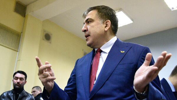 Бывший губернатор Одесской области Украины Михаил Саакашвили - Sputnik Южная Осетия