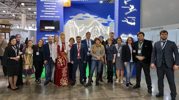 Туристический потенциал Северной Осетии презентовали на выставке Интурмаркет в Москве - Sputnik Южная Осетия