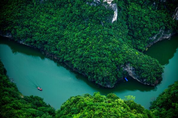 Вид на реку Янцзы в Китае - Sputnik Южная Осетия