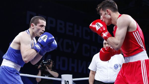 Алан Абаев стал чемпионом Европы по боксу - Sputnik Южная Осетия