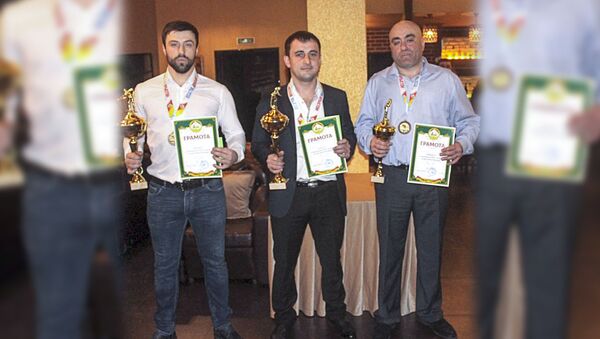 Бильярдист Азрат Дзагкоев стал чемпионом Северной Осетии по Свободной пирамиде - Sputnik Южная Осетия