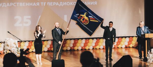 Торжественное собрание по случаю юбилея ГТРК -ИР Торжественное собрание по случаю юбилея ГТРК -ИР - Sputnik Южная Осетия