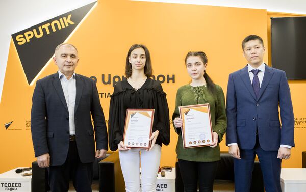 Награждение участников SputnikPro - Sputnik Южная Осетия