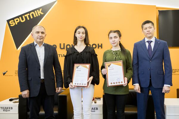 Награждение участников SputnikPro - Sputnik Южная Осетия
