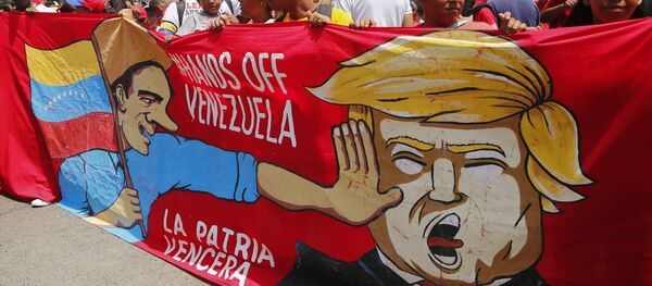 Акция в поддержку Н. Мадуро в Венесуэле - Sputnik Южная Осетия