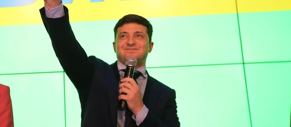 Кандидат в президенты Украины, актер Владимир Зеленский Кандидат в президенты Украины, актер Владимир Зеленский - Sputnik Южная Осетия