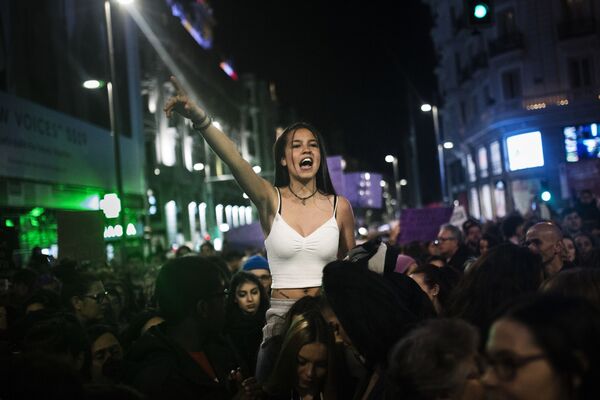 Акция в Мадриде за права женщин - Sputnik Южная Осетия