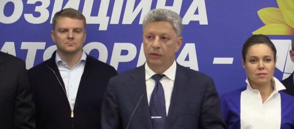 Бойко обвинил Порошенко в махинациях на выборах Бойко обвинил Порошенко в махинациях на выборах - Sputnik Южная Осетия