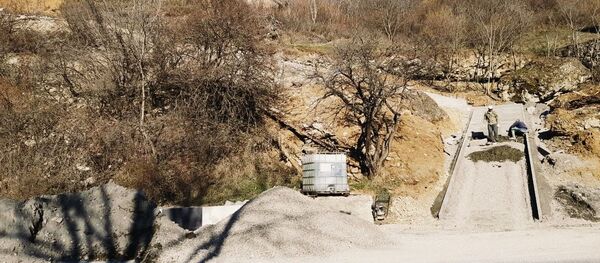 Цхинвалы ӕртӕ цӕрӕджы аразынц ног асинтӕ Згъудеры аргъуанмӕ Цхинвалы ӕртӕ цӕрӕджы аразынц ног асинтӕ Згъудеры аргъуанмӕ - Sputnik Хуссар Ирыстон