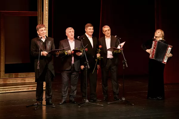 Юбилейный вечер Эвелины Гугкаевой Юбилейный вечер Эвелины Гугкаевой - Sputnik Южная Осетия