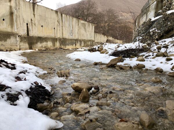 Река в селении Нижний Горет - Sputnik Южная Осетия