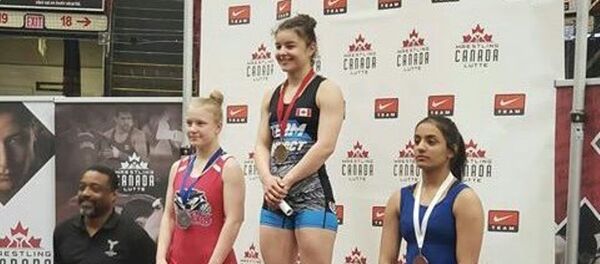 Девушка из Осетии выиграла чемпионат Канады по вольной борьбе - Sputnik Южная Осетия