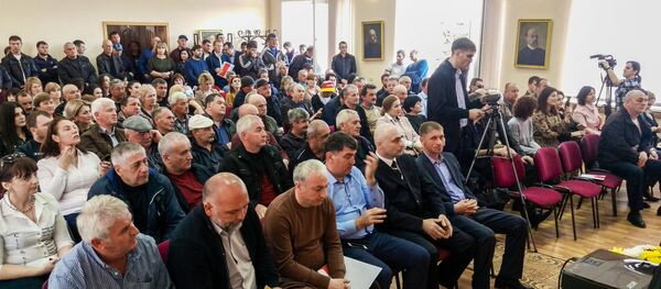 Предвыборный съезд партии Единство народа Предвыборный съезд партии Единство народа - Sputnik Южная Осетия
