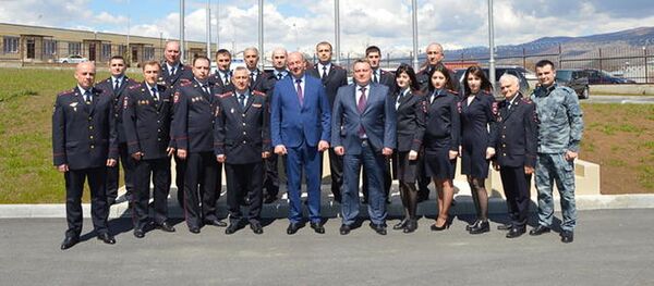 Сотрудники СИКЦ Южной Осетии и России Сотрудники СИКЦ Южной Осетии и России - Sputnik Южная Осетия