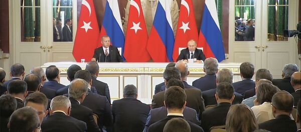 Москва и Анкара договорились вместе патрулировать сирийский Идлиб Москва и Анкара договорились вместе патрулировать сирийский Идлиб - Sputnik Южная Осетия
