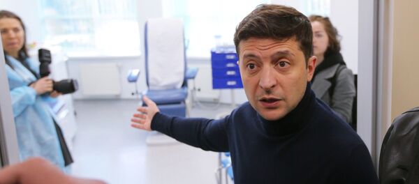 Кандидат в президенты Украины Владимир Зеленский Кандидат в президенты Украины Владимир Зеленский - Sputnik Южная Осетия