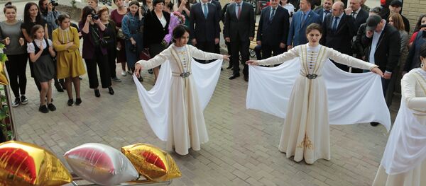 Открытие детского сада в Цхинвале - Sputnik Южная Осетия