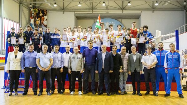 Встреча команд Южной Осетии и Абхазии по боксу - Sputnik Южная Осетия