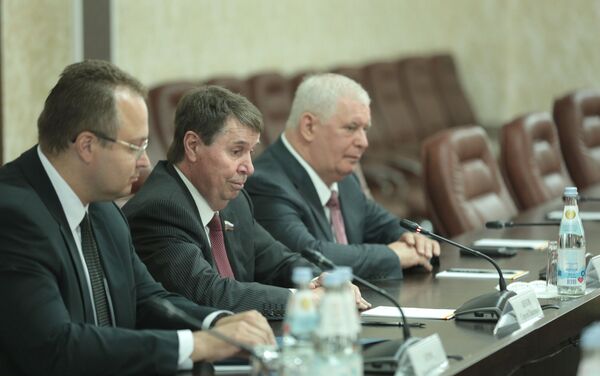 Встреча руководства Южной Осетии с делегацией Совета Федерации РФ - Sputnik Южная Осетия
