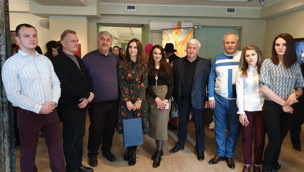 В Петербурге прошло открытие ежегодной художественной выставки осетинских художников - Sputnik Южная Осетия